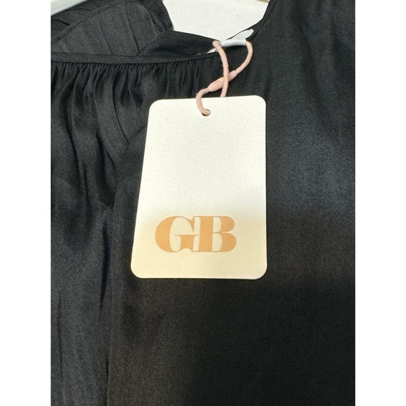 GB Dillard's Black Long Sleeve Ruffle Tiered Mini Dress - Women's XL - Picture 9 of 10